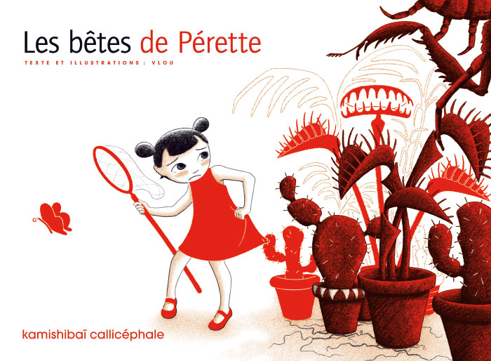 Les bêtes de Pérette - texte et illustrations de Vlou - couverture