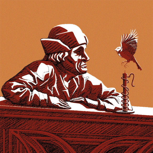 Chapitre fatal à la cathédrale, de Jacques Fortier, chez Le Verger Éditeur Illustration de Vlou pour la couverture du roman policier Chapitre fatal à la cathédrale, de Jacques Fortier